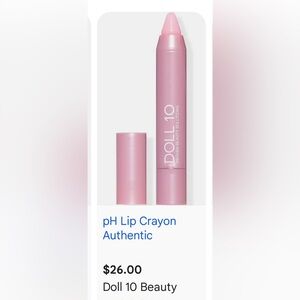 Doll 10 In The Mood PH Adaptive Lip Crayon in Authentic (Pink)